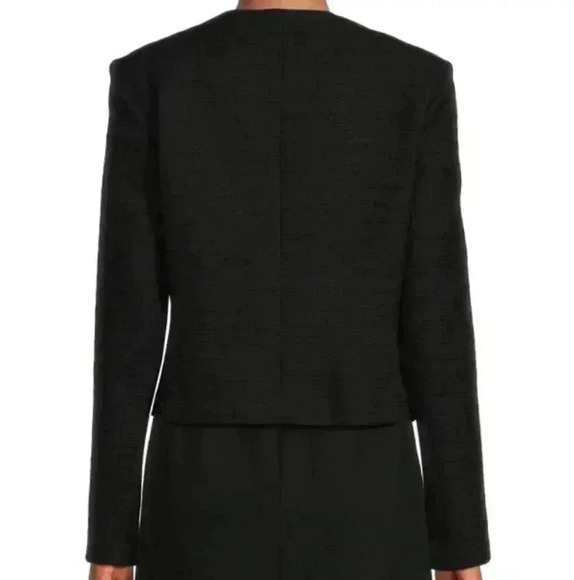 Karl Lagerfeld Textured Tweed Blazer - Picture 2 of 5